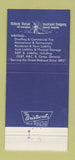 Matchbook Cover - Dakota Insurance Agency Milbank SD 30 Strike