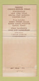 Matchbook Cover - Beef House San Diego CA 30 Strike