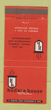 Matchbook Cover - Hudson House Hudson WI 30 Strike