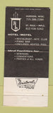 Matchbook Cover - Hudson House Hudson WI 30 Strike