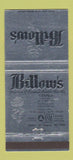 Matchbook Cover - Bellow's Funeral Home Cuyahoga Falls Fairlawn OH 30 Strike