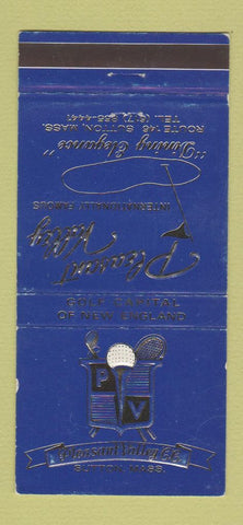 Matchbook Cover - Pleasant Valley Country Club Boston MA WEAR 30 Strike