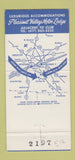 Matchbook Cover - Pleasant Valley Country Club Boston MA WEAR 30 Strike