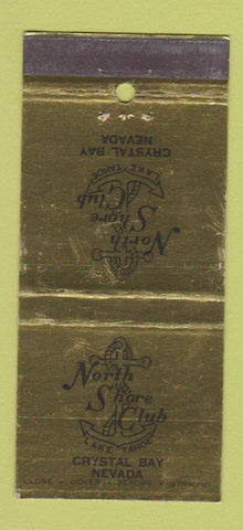 Matchbook Cover - North Shore Club Crystal Bay NV WEAR 30 Stick