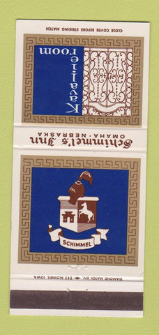 Matchbook Cover - Schimmel's Inn Omaha NE 30 Strike