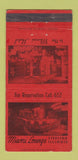 Matchbook Cover - Miami Hotel Sterling IL WEAR 30 Strike