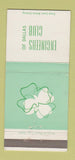 Matchbook Cover - Engineers Club of Dallas TX 30 Strike