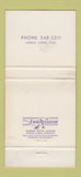 Matchbook Cover - Balboa Bay Club Newport Beach CA WEAR 30 Strike