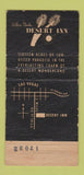 Matchbook Cover - Wilbur Clark's Desert Inn Las Vegas NV 30 Strike