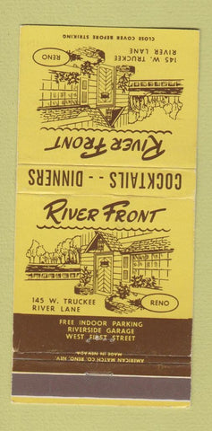 Matchbook Cover - River Front Reno NV 30 Strike