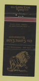 Matchbook Cover - Lame Lion Restaurant Parma OH 30 Strike