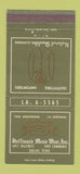Matchbook Cover - Hoffman's Men's Clothes Dallas TX 30 Strike