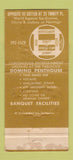Matchbook Cover - Domino Club San Francisco CA 30 Strike