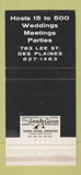 Matchbook Cover - Casa Royale Des Plaines IL WEAR 30 Strike