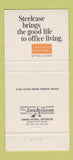 Matchbook Cover - Steelcase Office Furniture San Luis Obispo CA 30 Strike