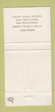 Matchbook Cover - Old Warehouse Restaurant Coshocton OH 30 Strike