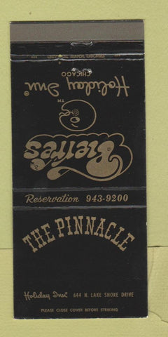 Matchbook Cover - The Pinnacle Holiday Inn Chicago IL WEAR 30 Strike