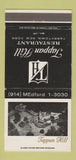 Matchbook Cover - Tappan Hill Restaurant Tarrytown NY WEAR 30 Strike