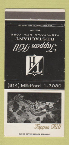 Matchbook Cover - Tappan Hill Restaurant Tarrytown NY WEAR 30 Strike