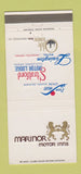 Matchbook Cover - Marinor Motor Inns Richmond VA 30 Strike