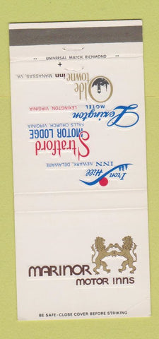 Matchbook Cover - Marinor Motor Inns Richmond VA 30 Strike