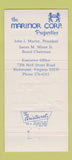 Matchbook Cover - Marinor Motor Inns Richmond VA 30 Strike