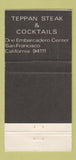 Matchbook Cover - Fujiya Japanese Restaurant San Francisco CA 30 Strike