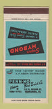 Matchbook Cover - Penn Mo Fire Brick Harrisburg PA 30 Strike