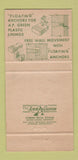 Matchbook Cover - Penn Mo Fire Brick Harrisburg PA 30 Strike