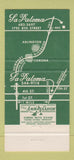 Matchbook Cover - La Paloma Mexican Food Tustin Riverside CA 30 Strike