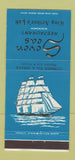 Matchbook Cover - Seven Seas Restaurant Panama City FL WEAR 30 Strike