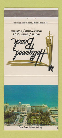Matchbook Cover - Hollywood Bowl Hollywood FL 30 Strike