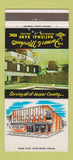 Matchbook Cover - Farmers and Merchants National Bank Rensselaer IN 30 Strike