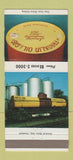 Matchbook Cover - Franklin Oil and Gas Bedford OH 30 Strike