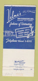 Matchbook Cover - Velma's Women's Clothes Panama City FL WEAR 30 Strike