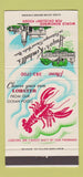 Matchbook Cover - Hugo's Kimball's Cohasset Harbor MA restaurant 30 Strike