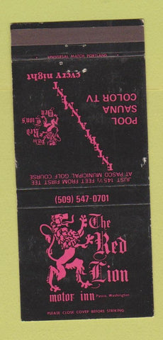 Matchbook Cover - Red Lion Motor Inn Pasco WA WEAR 30 Strike