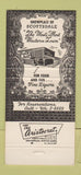 Matchbook Cover - Lulu Belle Restaurant Scottsdale AZ 30 Strike