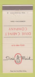 Matchbook Cover - Dixie Maid Cabinet Company Morristown TN 30 Strike