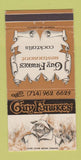 Matchbook Cover - Guy Fawkes Restaurant Fountain Valley CA  30 Strike