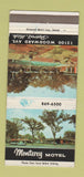 Matchbook Cover - Monterey Motel Detroit MI 30 Strike