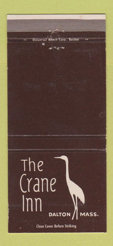 Matchbook Cover - The Crane Inn Dalton MA 30 Strike