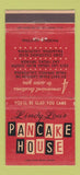 Matchbook Cover - Lindy Lou's Pancake House Pasadena Las Vegas WEAR 30 Strike