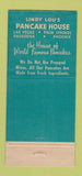 Matchbook Cover - Lindy Lou's Pancake House Pasadena Las Vegas WEAR 30 Strike