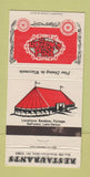 Matchbook Cover - Red Wagon Restaurant Lake Delton Baraboo Portage WI 30 Strike