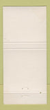 Matchbook Cover - The Garden Gallery Restaurant 30 Strike