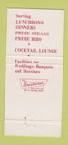 Matchbook Cover - Royal Palace Chicago Ridge IL 30 Strike