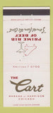 Matchbook Cover - The Cart Restaurant Chicago IL 30 Strike