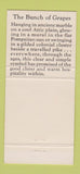 Matchbook Cover - Bunch of Grapes Sheraton Hotel Cleveland OH 30 Strike