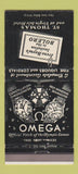 Matchbook Cover - Bolero Watches Liquor St Thomas Virgin Islands Omega 30 Strike